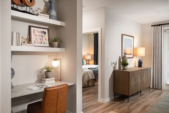 Built-In Desks*